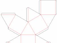 Hvordan lage et oktaeder av papir (video, foto)?