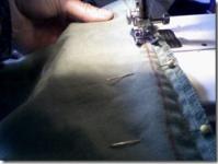 How to sew in jeans How to narrow men's jeans from the bottom