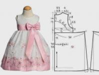 Kako sašiti haljinu za djevojčicu: majstorske tečajeve i uzorke