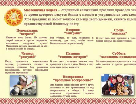Масленица: описание праздника на Руси, фото