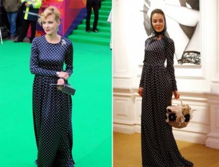 फॅशनेबल पोल्का डॉट ड्रेस - सर्जनशीलता आणि शैलीसाठी शंभर कल्पना आधुनिक पोल्का डॉट ड्रेस
