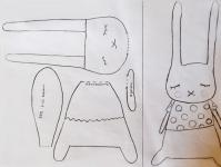 Stil Tilda: vzorci zajcev in podroben mojstrski razred
