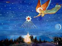 Brīdinājuma pasaka “Ziemassvētku vakarā Kristīgais Ziemassvētku stāsts bērniem