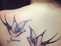 Татуювання у вигляді імен: красиві шрифти для написів