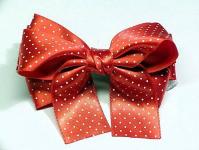 Ribbon bows: satin, wide, nylon