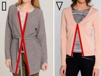 What to wear with and how to choose a cardigan